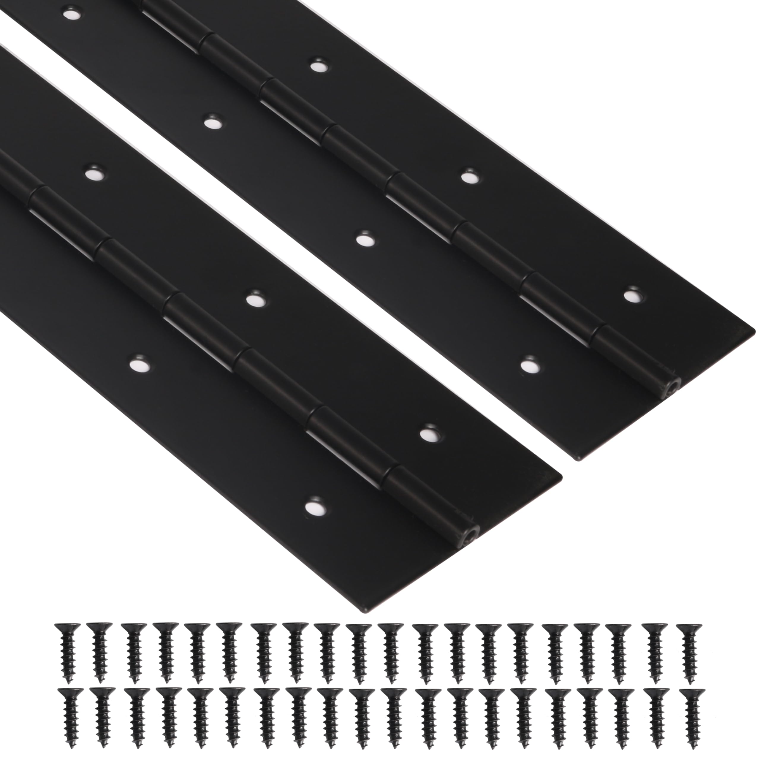 ヒンコ 2 PCS Piano Hinge 48 Inch x 3 Inch, 0.060'' Thick 304 Stainless